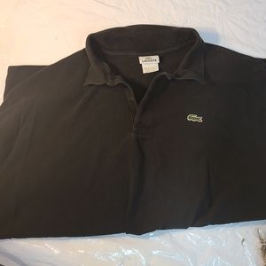 Lacoste Black Polo SS Shirt 8 3X